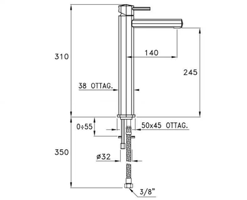 FIRENZE 3222MCHP - Washbasin mixer by RUBINETTERIE STELLA - view 3